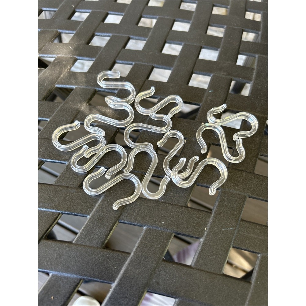 Set 12‎ Plastic Cup Hangers For Vintage Punch Bowl